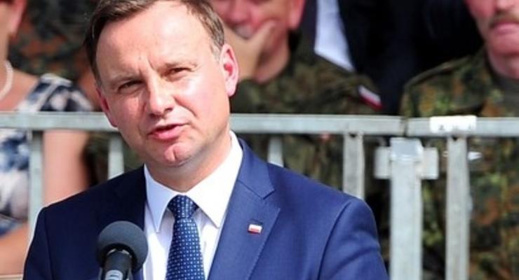Президент Польши Дуда: Мы хотим быть не буферной зоной НАТО, а настоящим восточным флангом