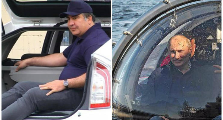 Итоги 18 августа: Саакашвили в багажнике и Путин на дне