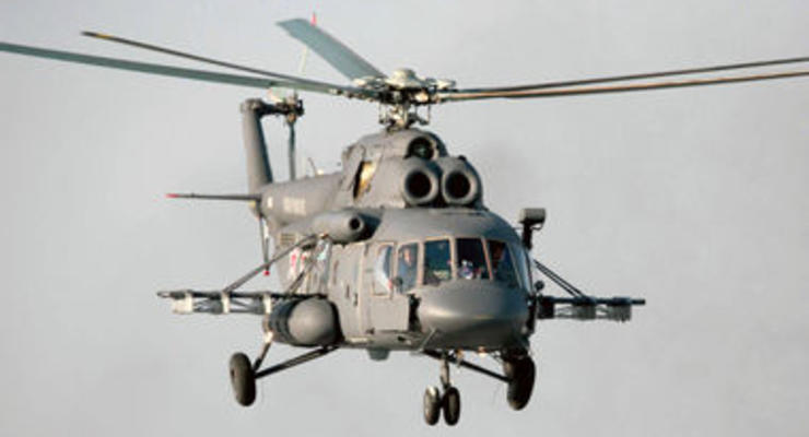 Военный вертолет РФ вторгся в Грузию