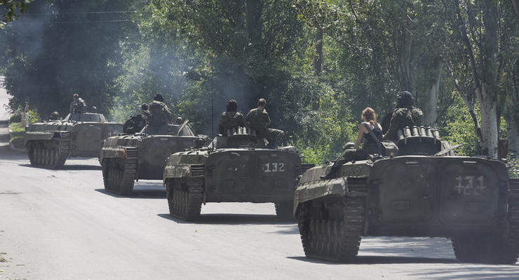 Из России в Донбасс прошли три колонны военной техники - СМИ