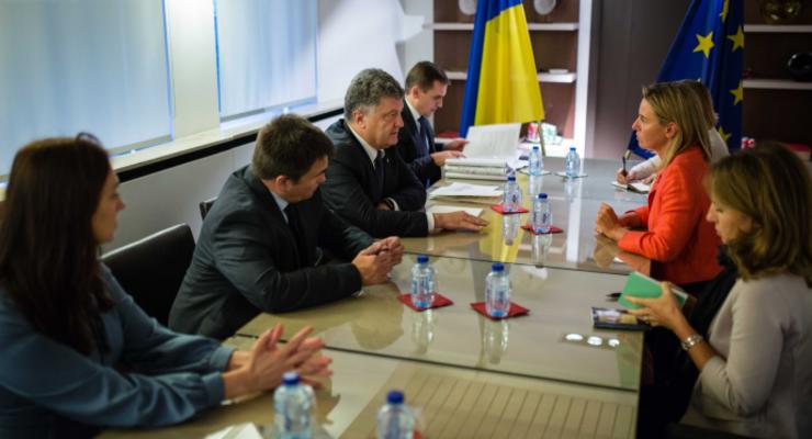 Могерини: Евросоюз сохраняет единство в поддержке Украины