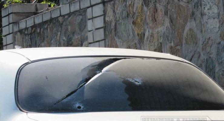 В Запорожье расстреляли Daewoo с водителем