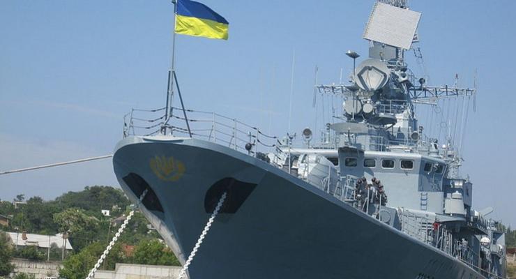 Корабли Дональд Кук и Гетьман Сагайдачный зашли в Одесский порт