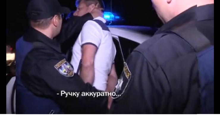 Пьяный водитель грозился выстрелить в киевских полицейских