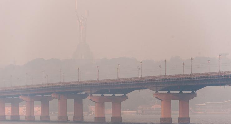 Киев в дыму