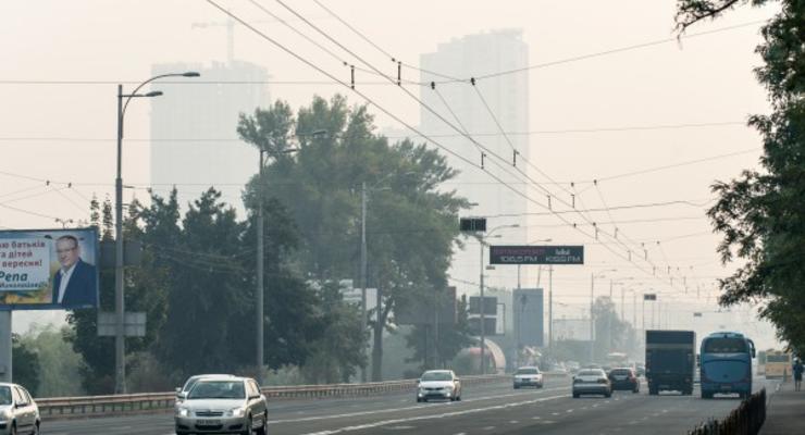 Специалисты предупредили, что Киев вновь может затянуть смог