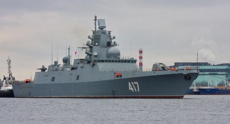 Латвия снова зафиксировала военный корабль РФ у своих границ
