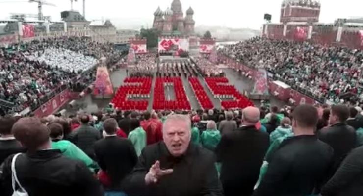 Бал Жирины: В Сети смеются над селфи Жириновского на день города