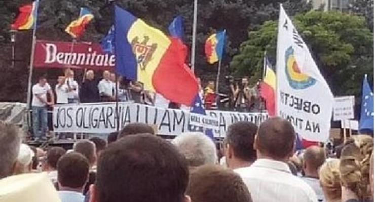 Протесты в Молдове: палаточный городок в Кишиневе разрастается