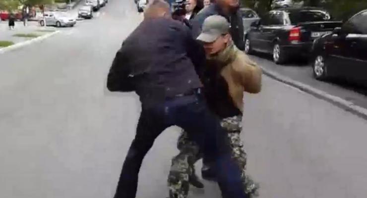 Киевская милиция арестовала донецких митингующих