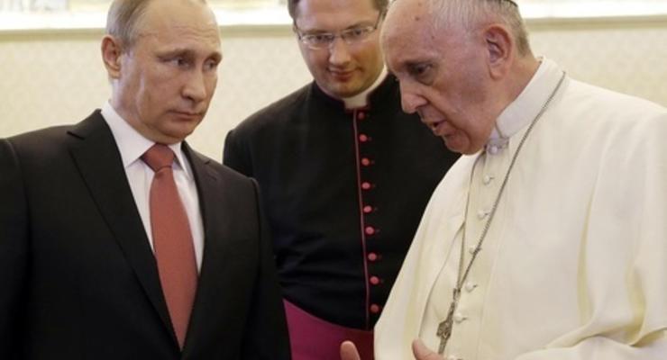 Папа Римский встретится с Путиным, только если тот не опоздает - СМИ