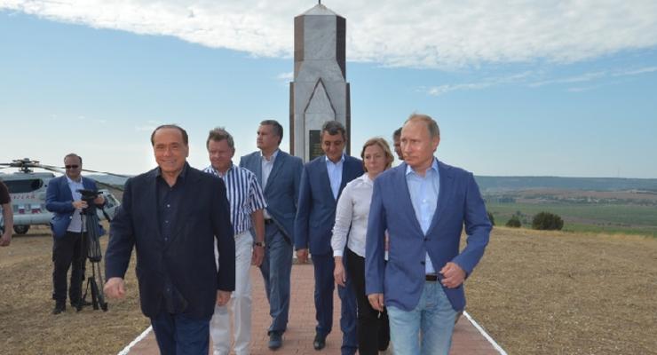 МИД Украины напомнили Путину и Берлускони о порядке въезда в Крым