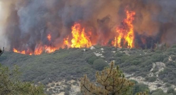 В Калифорнии бушуют лесные пожары, тысячи людей бросают свои дома