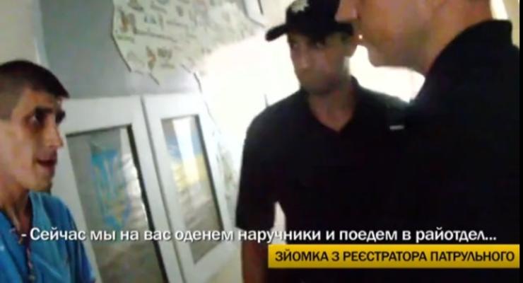 "У меня прокурор есть знакомый": в Киеве дебошир ударил полицейского