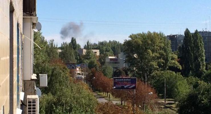 На окраине Донецка прозвучал взрыв