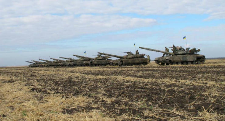 Под Мариуполем танкисты ВСУ провели боевые стрельбы