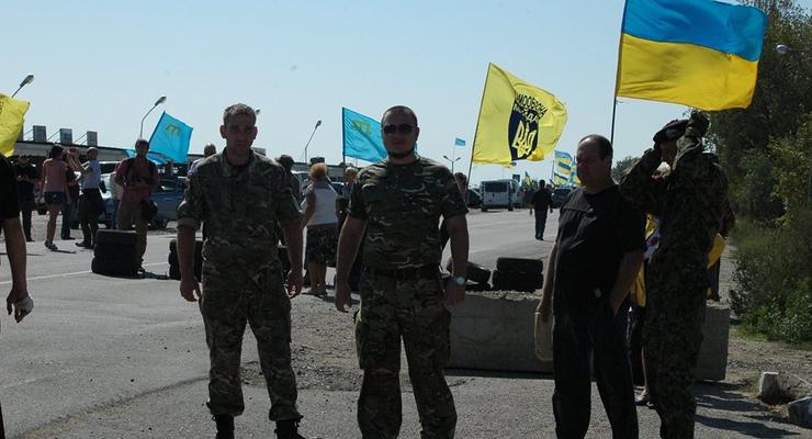Блокирование Крыма: на въезде в АРК скопилось 240 фур