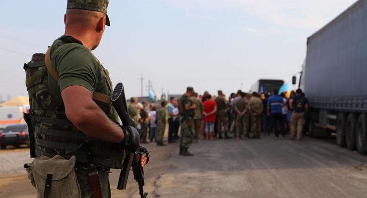 На границе с Крымом грузовиков всё меньше - Госпогранслужба