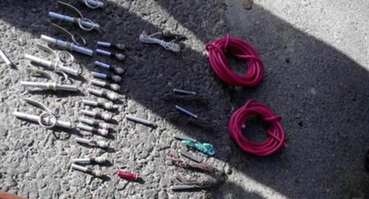 Во Львовской области СБУ изъяла у демобилизованных бойцов АТО оружие и взрывчатку