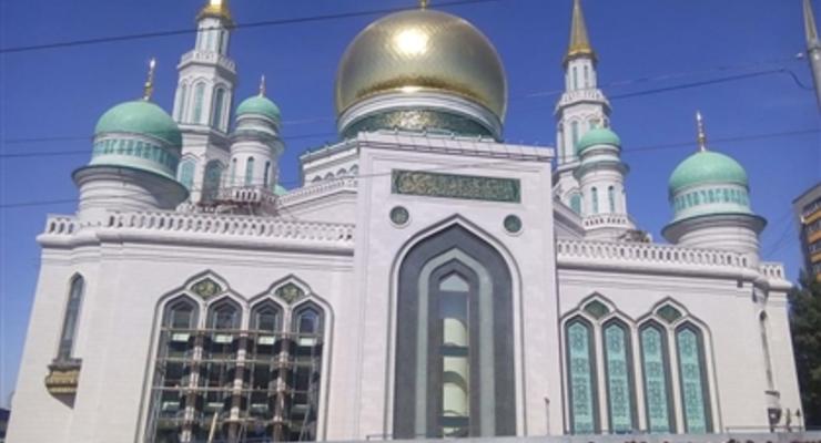 Путин открыл в Москве крупнейшую в Европе мечеть