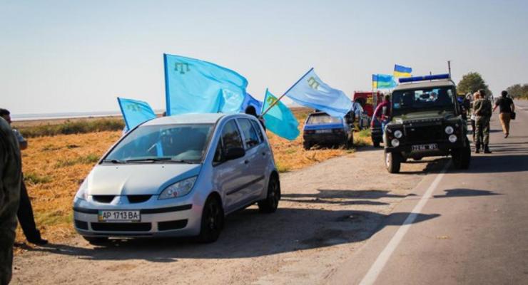 На въезде в Крым нет ни одной фуры - Правый сектор