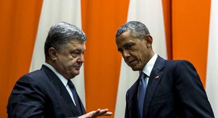 Обама на встрече с Порошенко: США продолжат поддерживать Украину