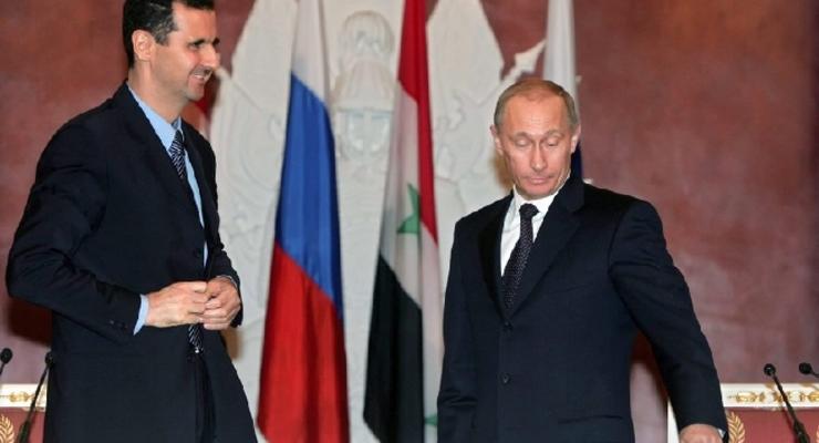 Асад обращался к Путину за военной помощью - BBC