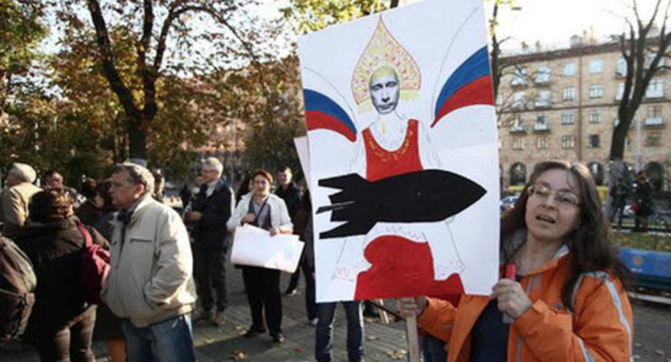 В Минске состоялся митинг против размещения в Белоруси военных баз РФ