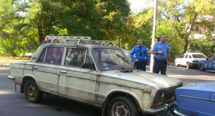 Киевские студенты угнали Жигули без аккумулятора и бензина