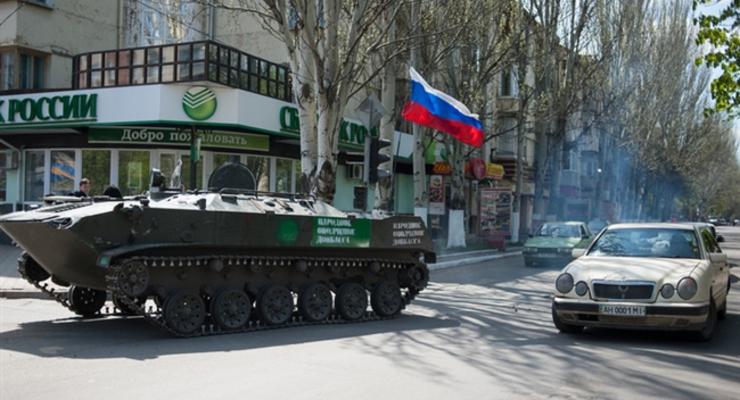 В районе Луганска боевики изображают отвод техники - ИС