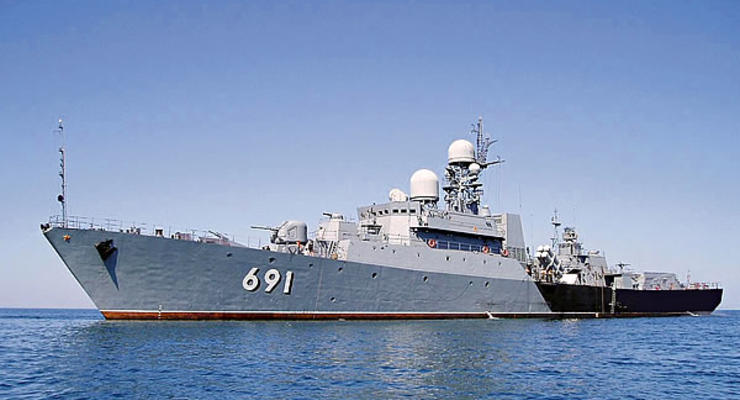 Российские корабли обстреляли ИГ в Сирии