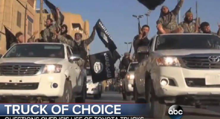 Власти США выясняют, откуда у боевиков ИГИЛ большое количество внедорожников Toyota