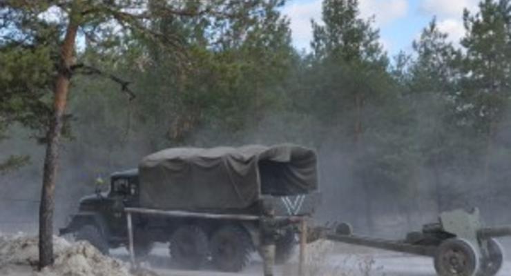 ВСУ на Луганщине закончили отвод пушек Д-48 калибром 85 мм