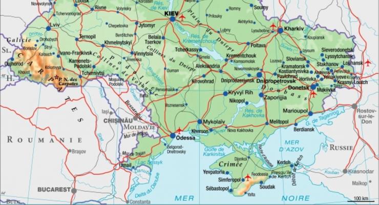 Французские издатели в своем атласе вернули Украине Крым