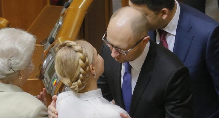 Телеканал РФ распространил очередную ложь про Яценюка и Тимошенко