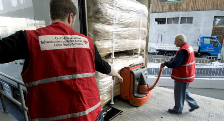 Швейцария доставила 505 тонн гуманитарной помощи на Донбасс