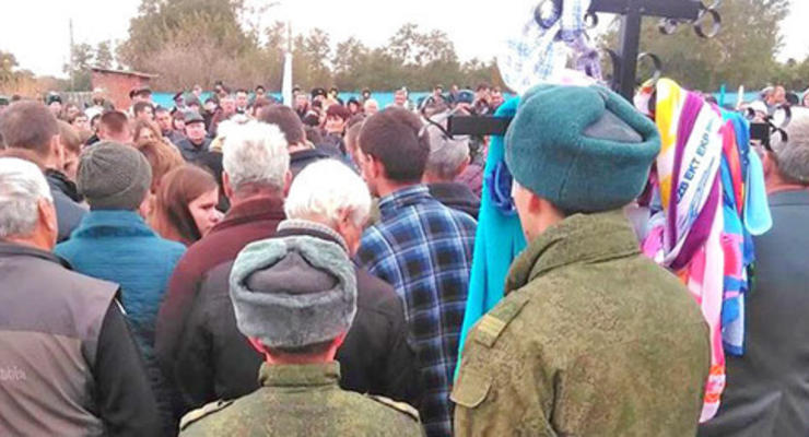 На Кубани похоронили погибшего в Сирии российского солдата