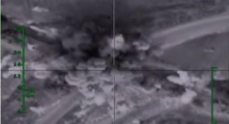 Минобороны РФ опубликовало новые видео атак по ИГ