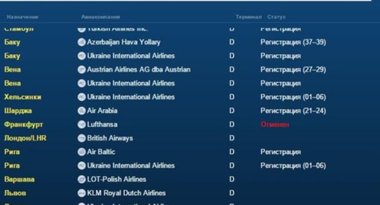 Lufthansa из-за забастовки отменила рейсы в/из Киева