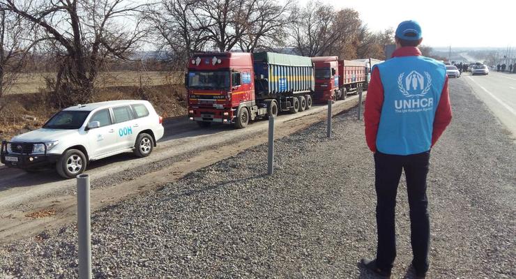 Впервые за три месяца ООН доставила гуманитарную помощь в Луганск
