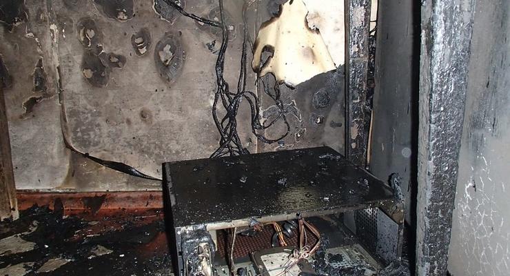 Во время пожара в киевской квартире погиб мужчина
