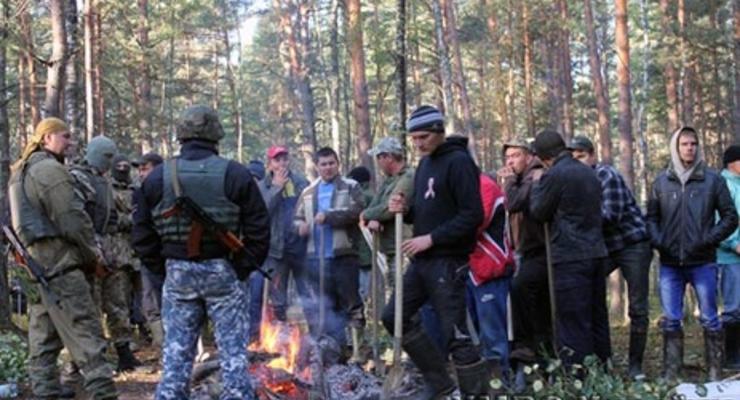В Волынской области милиция задержала 27 копателей янтаря