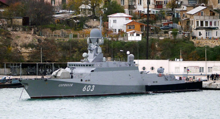 Россия перебросила в Крым новейшие ракетные корабли