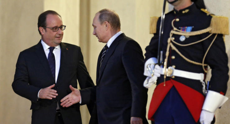 Олланд сегодня встретится в Москве с Путиным