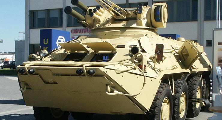 Украинская армия получила на вооружение бронетранспортер БТР-3