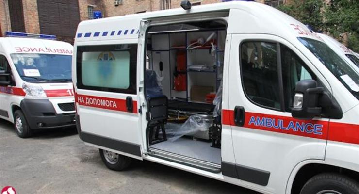 В Киеве с восьмого этажа горбольницы выпал пациент