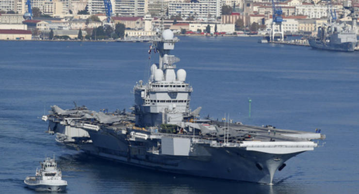 Флагман ВМФ Франции направится в Персидский залив