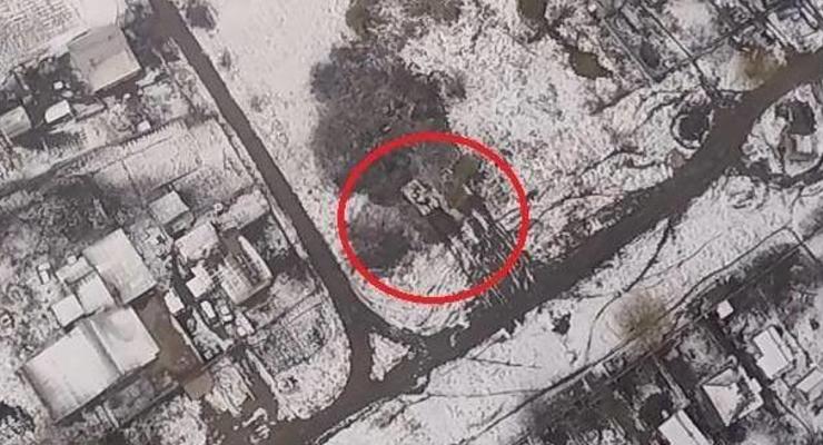 Пресс-центр АТО: На линии разграничения вблизи Горловки обнаружены танки боевиков
