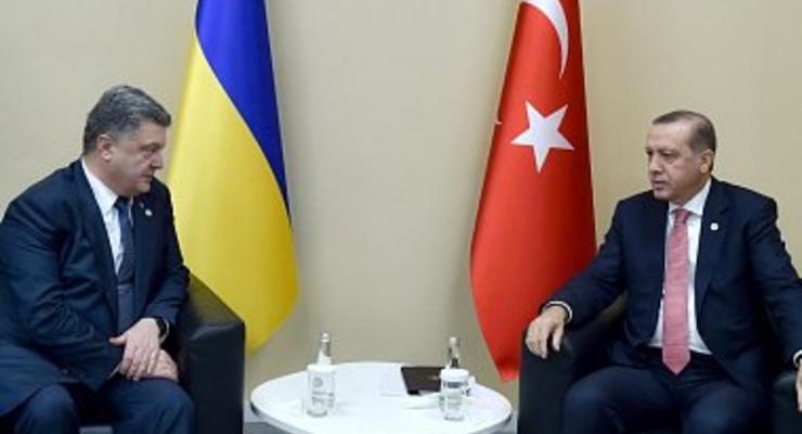 Порошенко назвал высоким уровень доверия между Украиной и Турцией