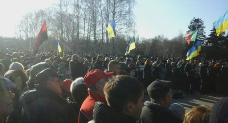 Протесты в Кривом Роге: Милобог призвал участников ехать в Киев